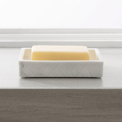Tripoli Herringbone Soap Dish