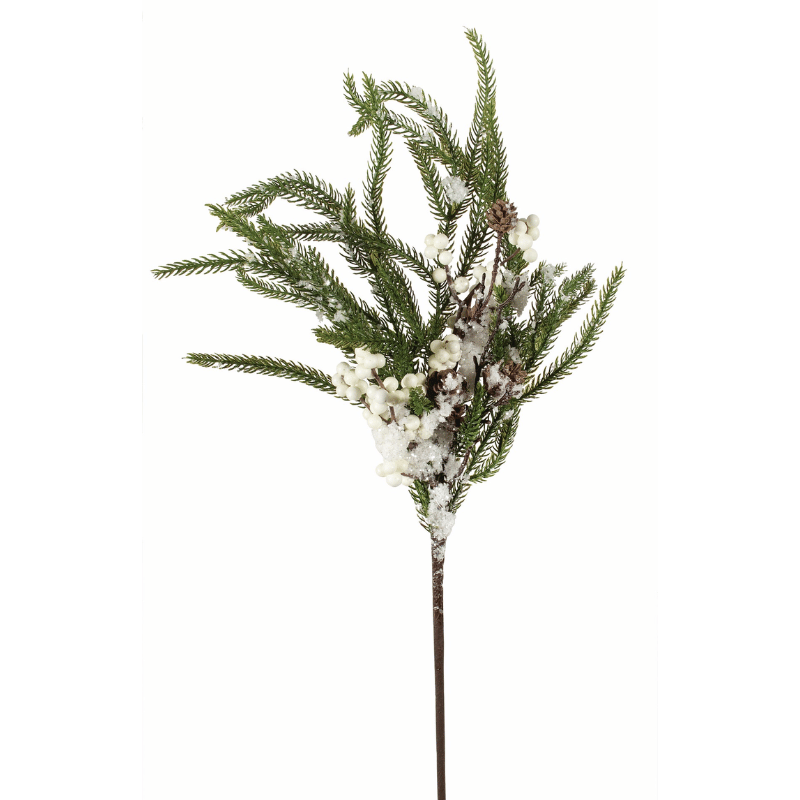 Norfolk White Berry Spray