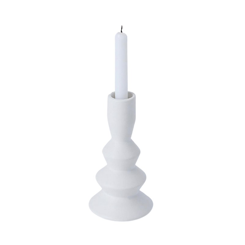 Small Stacked Lou Candle Holder