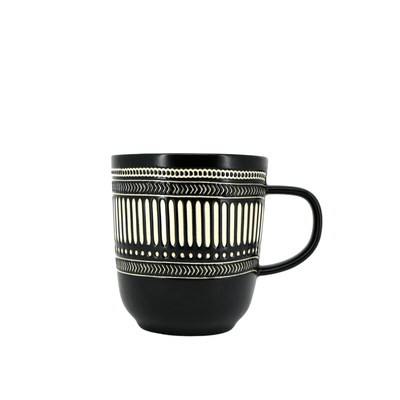Black Batik Mug