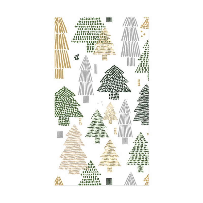 16-PC Tree Guest Napkin