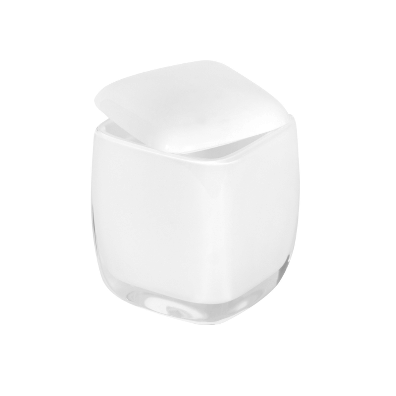 White Cotton Jar