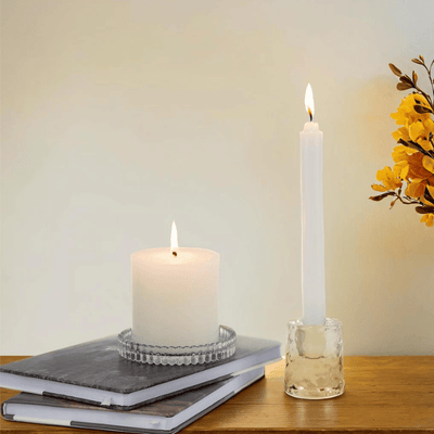 Vale Glass 2-Way Candle Holder
