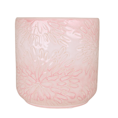 Large Elara Pink Flower Pot