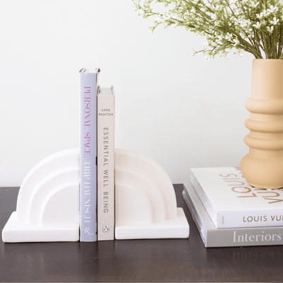 Curved Bookends - Set of 2