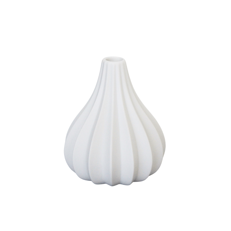 Tallo Ridged Mini Bud Vase