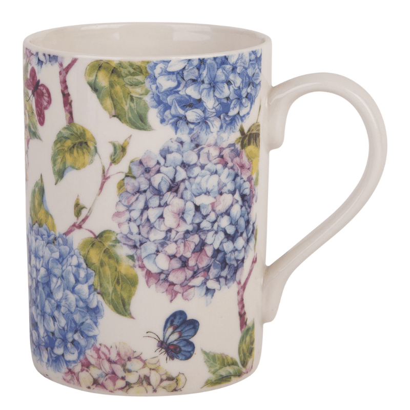 Hydrangea Chintz Mug