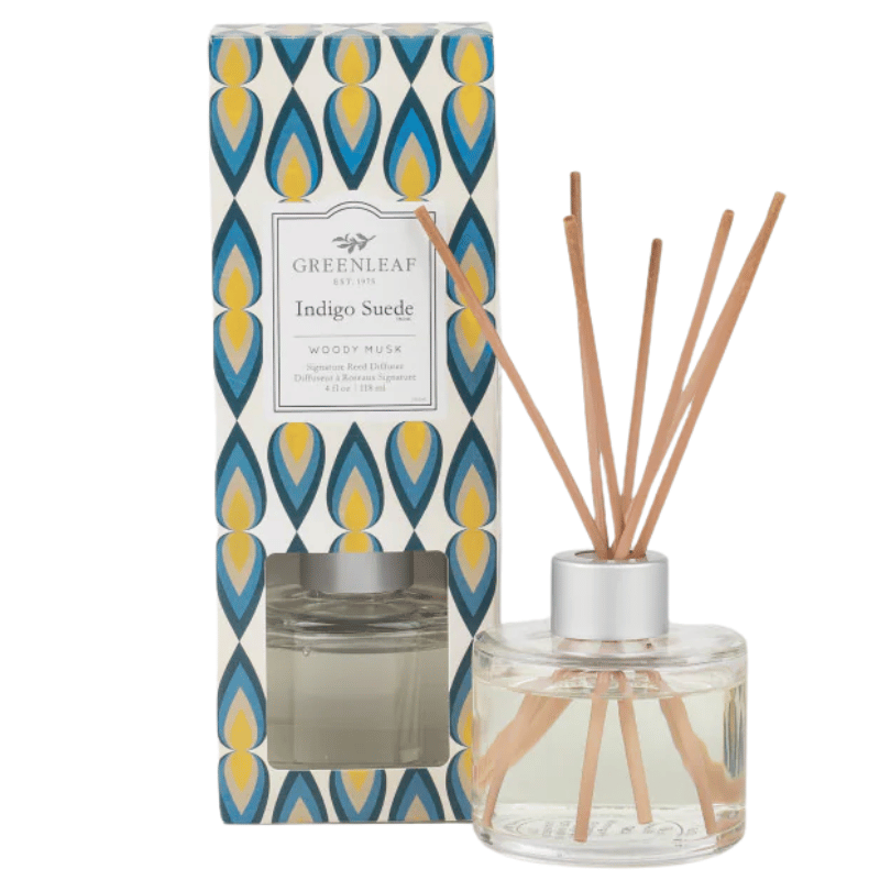 Indigo Suede Reed Diffuser – Wyrth Home