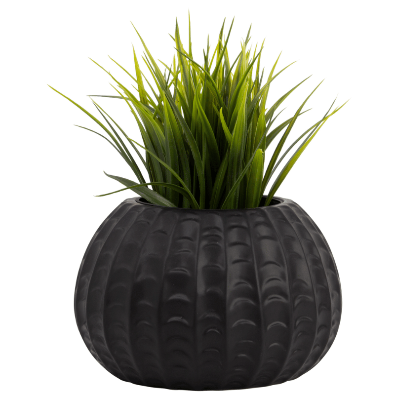 Black Demi Planter