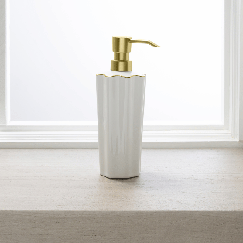 Pavona Gold Rim Soap Pump