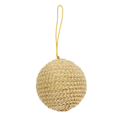 Gold Woven Luxury Ornament
