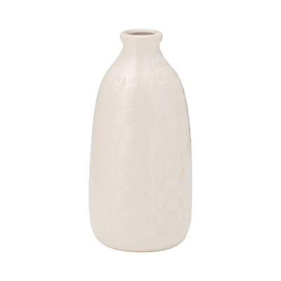 Cream Honey Bud Vase