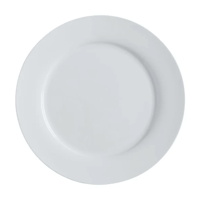 Cashmere Bone Rim Dinner Plate