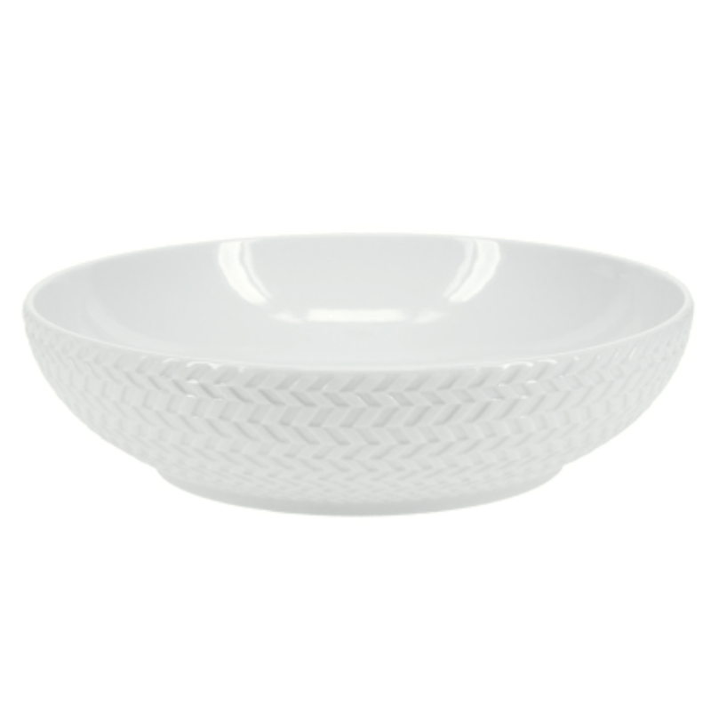 Dash Textured Shallow Bowl