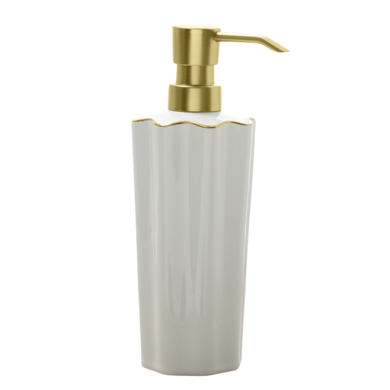 Pavona Gold Rim Soap Pump