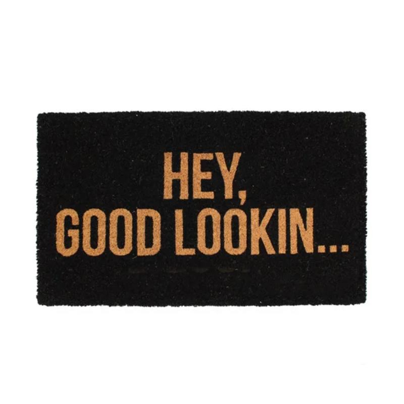 Hey Good Lookin' Door Mat