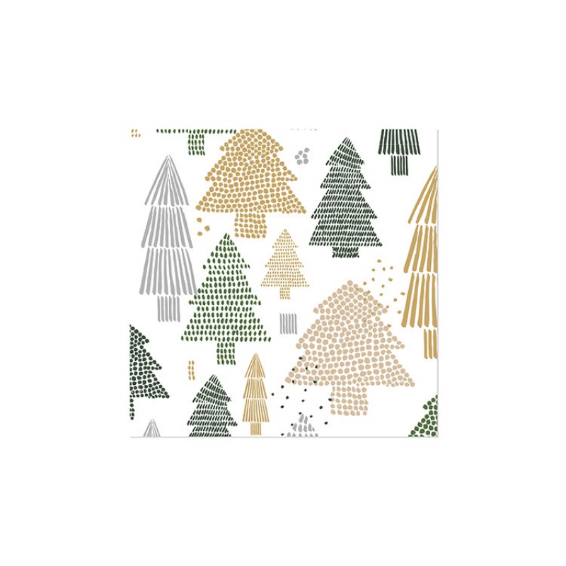 20-PC Tree Cocktail Napkin