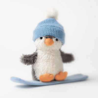 Peanut Penguin Snowboarding
