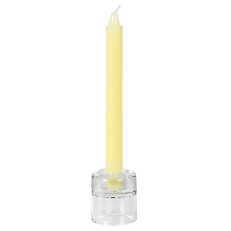 Vale Glass 2-Way Candle Holder