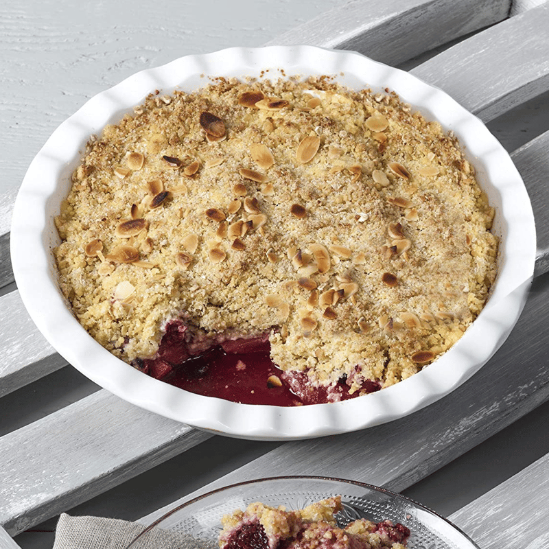 Ruffled Pie Dish