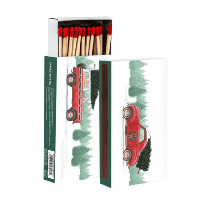 Car & Truck with Trees Matches