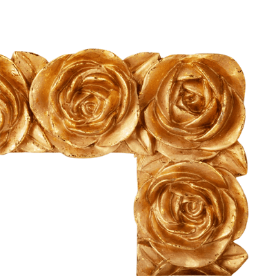4"x6" Gold Rose Frame