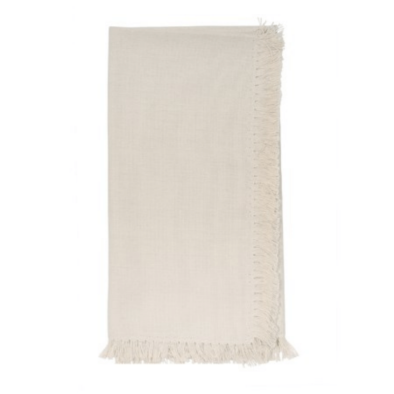 Sutton Fringe Natural Napkin