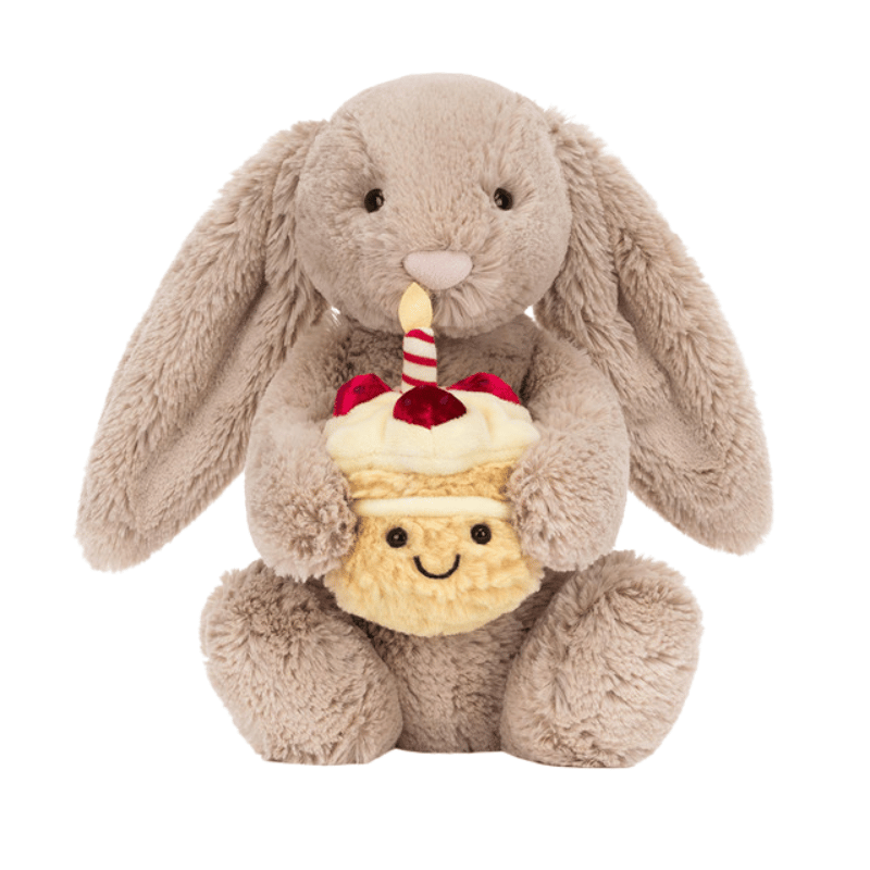 Bashful Beige Bunny 'Birthday'