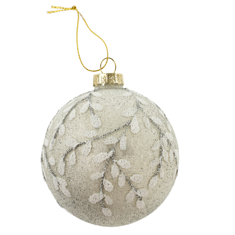 Snowberry Glass Ornament