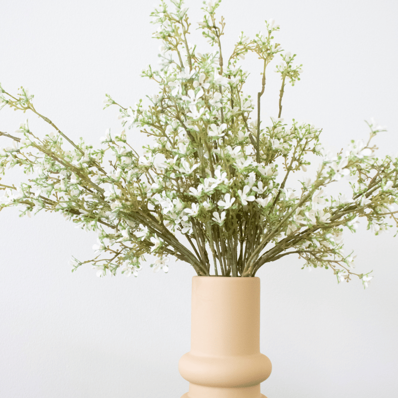 White Mini Flower Bush
