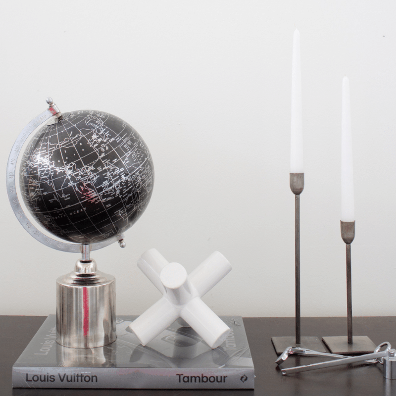 Modern Silver Candle Snuffer