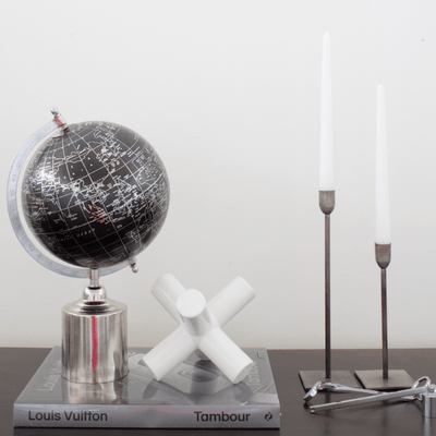 Modern Silver Candle Snuffer