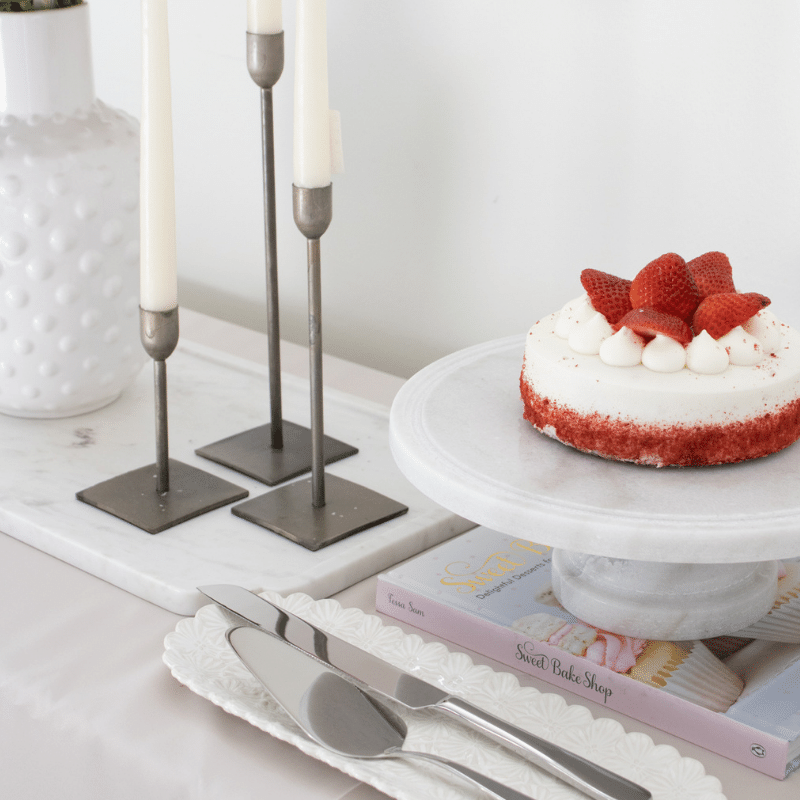 Logan Marble Cake Stand