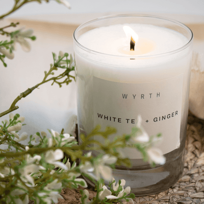 Wyrth White Tea and Ginger Candle