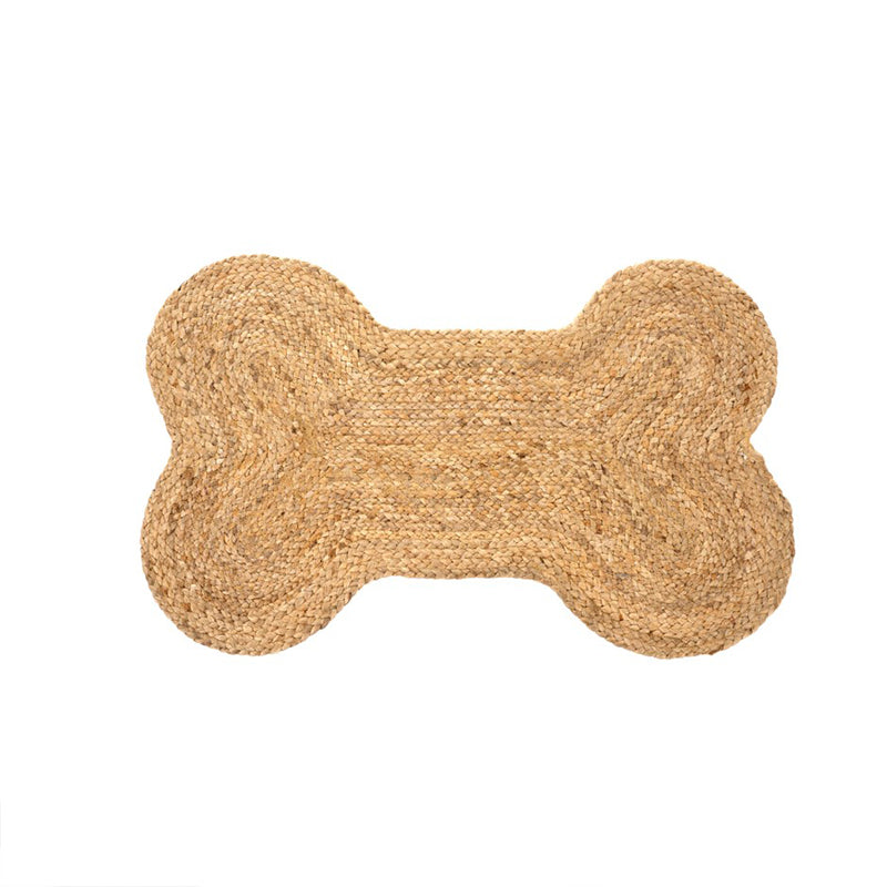 Large Dog Bone Pet Bowl Mat