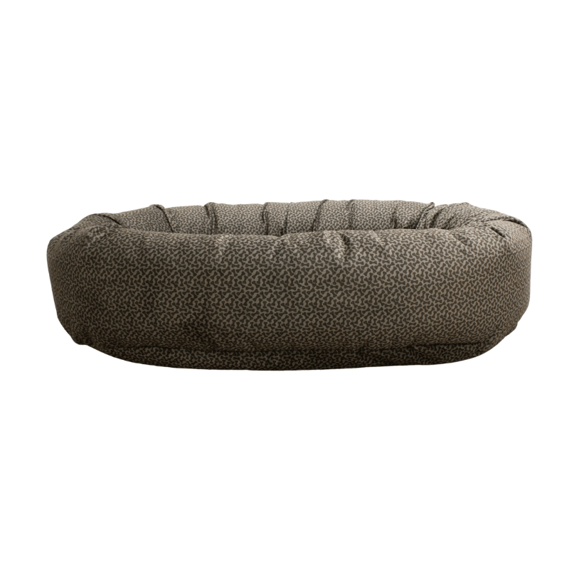 Pewter Bones Donut Bed