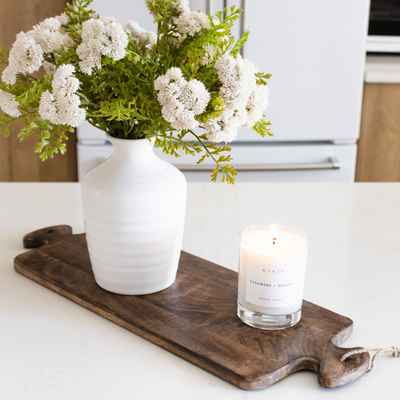 Wyrth Cashmere and Balsam Candle