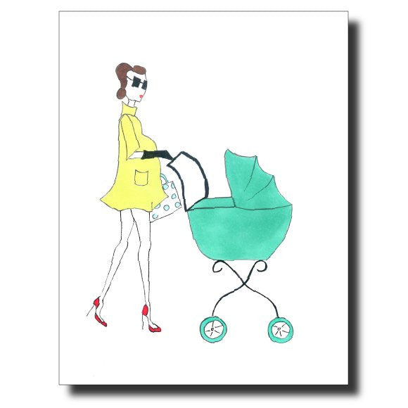 Baby Baby Greeting Card