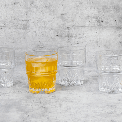 Dublin Stackable Drinking Glasses - Set of 4