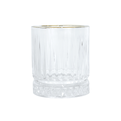 Avenue Gold Rim Double-Old Fashioned Glasses - Set of 4