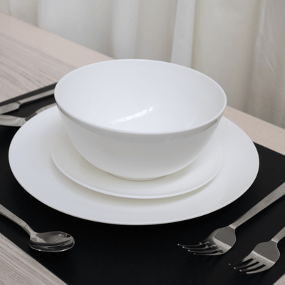 Cashmere Coupe Bone Salad Plate