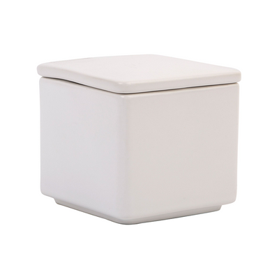White Edina Sugar Bowl