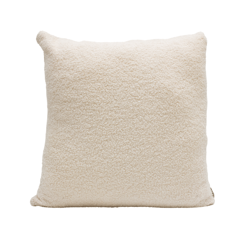 Ivory Teddy Fur Pillow