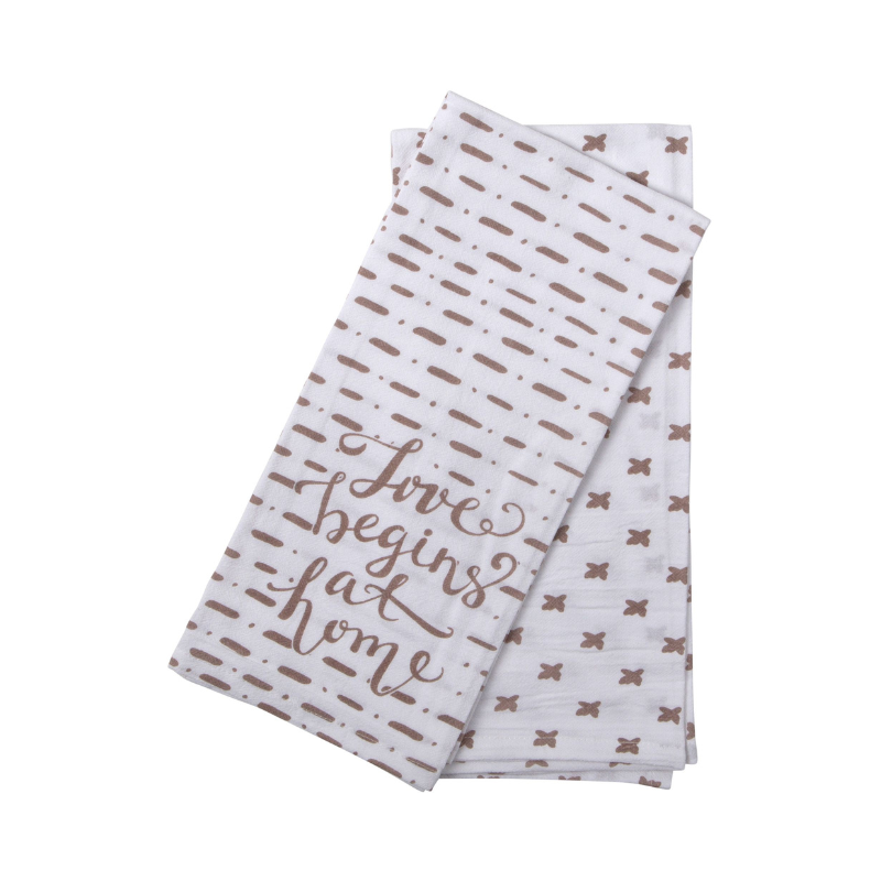 Love at Home Kitchen Towels - Set of 2