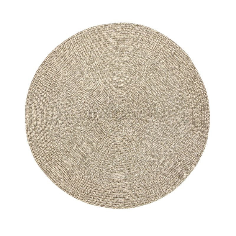 Gold Metallic Round Placemat WYRTH