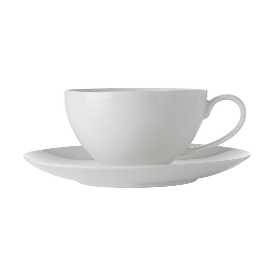 Basics Cappuccino Cup & Saucer
