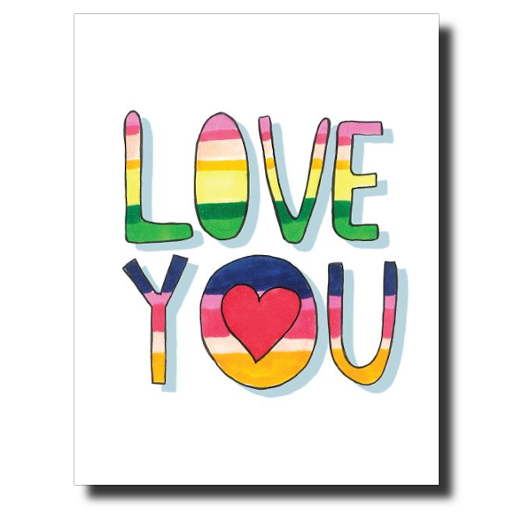 Love You Greeting Card