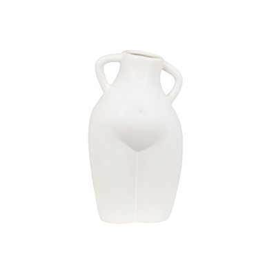 White Marina Bodice Vase