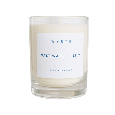 Wyrth Salt Water and Lily Candle