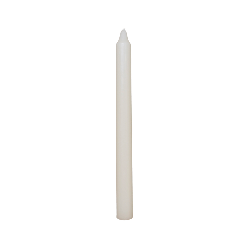10" Dinner Candle, Ivory